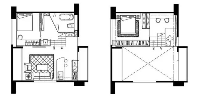 LOFT装修预算要多少钱？10万装50平loft一房变两房