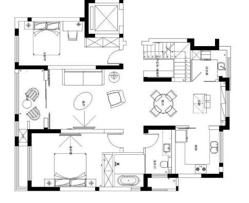 有阁楼的loft户型怎么装修？看看这套清新阁楼装修分享