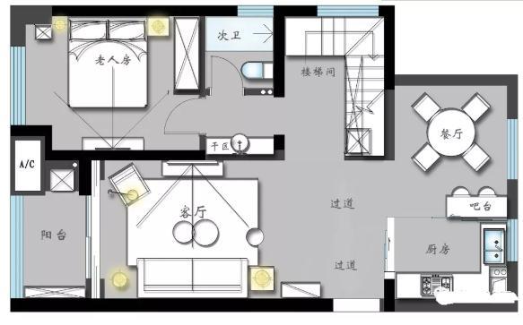 150平复式装修多少钱？25万全包装修简约顶层复式