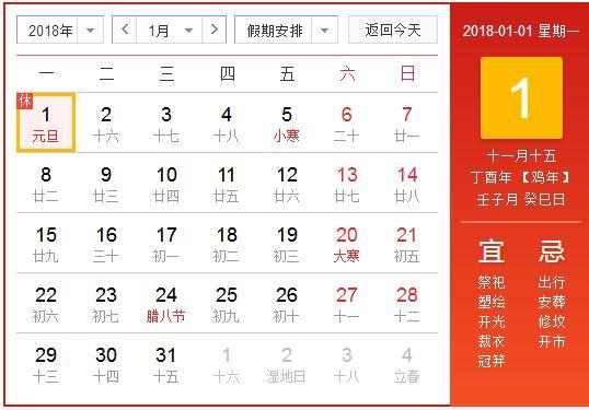 2018年1月装修黄道吉日一览表，装修动工风水要警惕