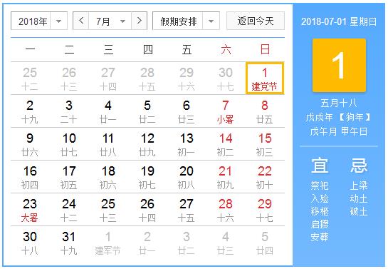 2018年7月哪天装修更吉利？7月装修黄道吉日汇总