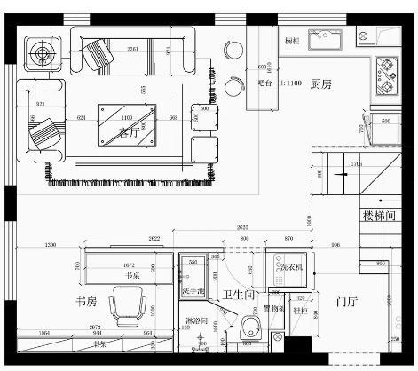 45平小户型loft装修多少钱？7万半包爆改loft装修