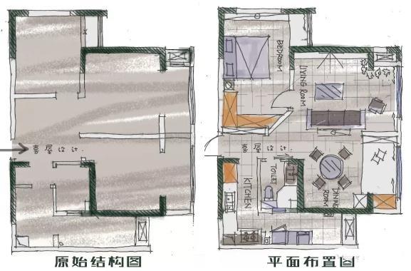 59平小户型如何装修不拥挤？15万精致北欧风装修分享