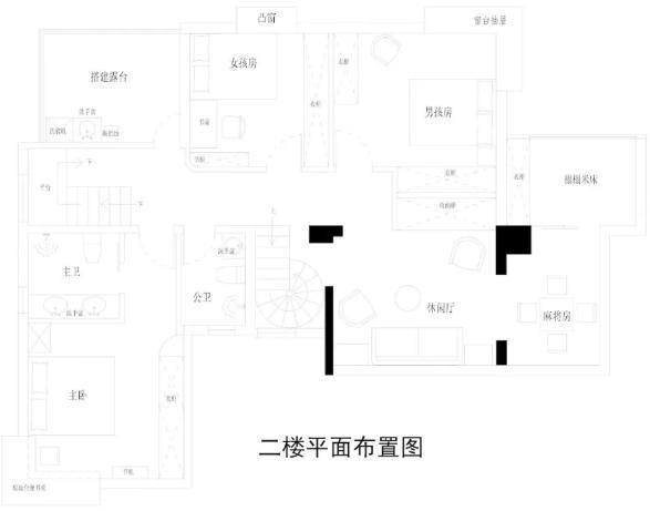 300平别墅怎么装修设计？60万混搭时尚别墅装修