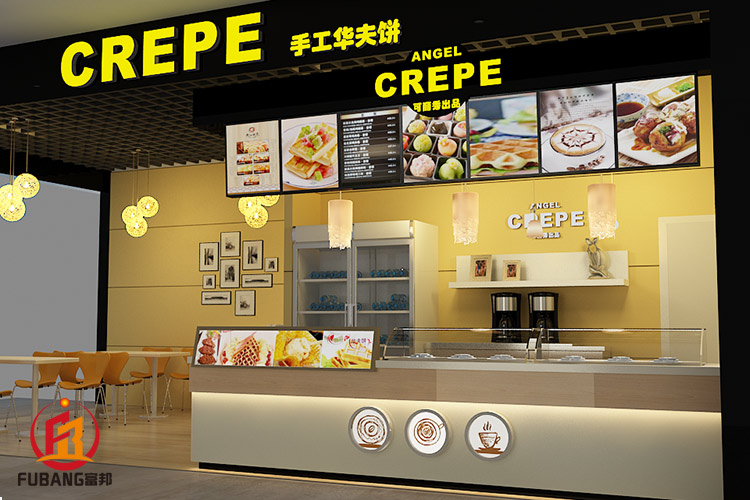 CREPE品牌面包店装修设计